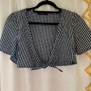 Gingham Top